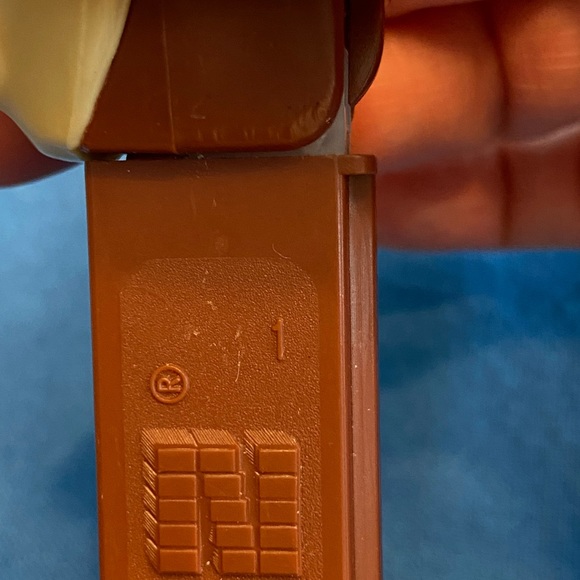 pez | Toys | Vintage Tasmanian Devil Pez Dispenser Brown Stem Footed